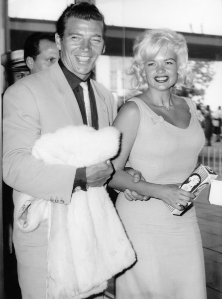 Jayne MANSFIELD with husband, 1961