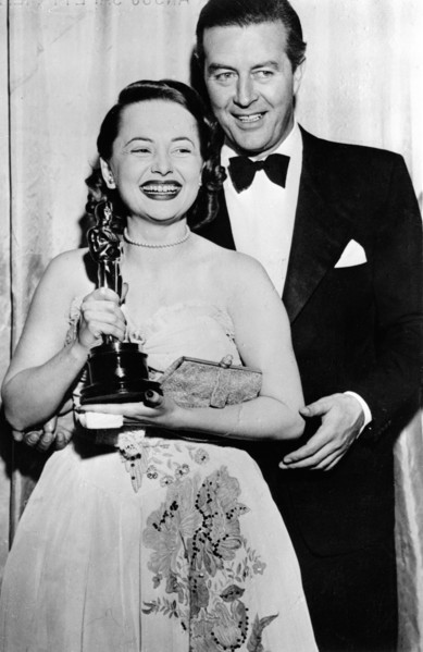 Oscar for Olivia de HAVILLAND