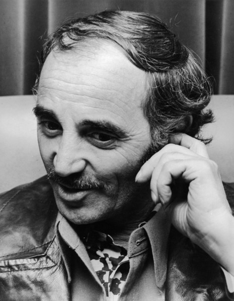 Charles AZNAVOUR, portrait circa 1970s