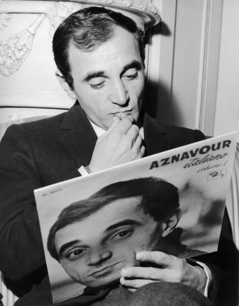 Charles AZNAVOUR presents 'italiano volume 1', Rome 1963