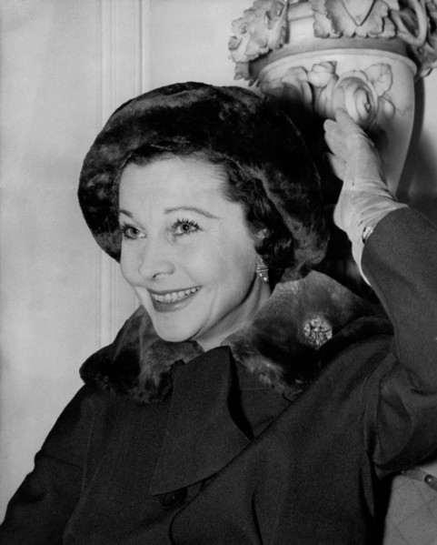 Vivien LEIGH at the reception for the film 'We Got Away Again'