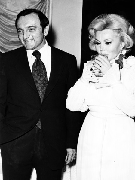 Zsa Zsa GABOR with Jack W. RYAN