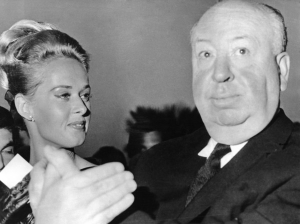 Alfred HITCHCOCK and Tippi HEDREN in Cannes
