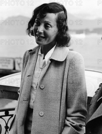 Luise RAINER during a vacation
