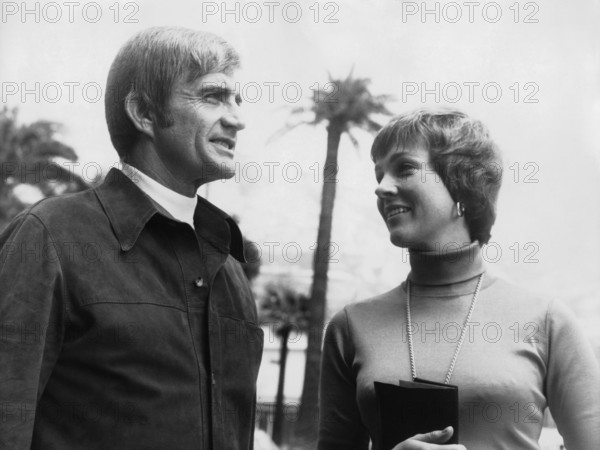 Blake EDWARDS and Julie ANDREWS 1972