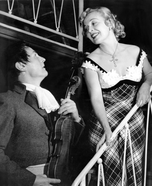 Martha EGGERTH and Jan KIEPURA "Paganini, 1955