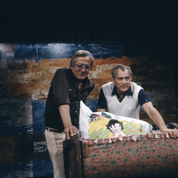 Dieter HILDEBRANDT and Sammy DRECHSEL in "Windshield Wiper"