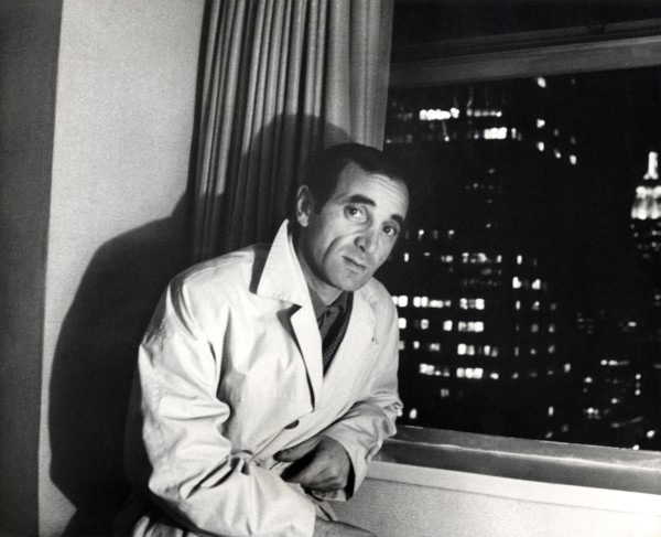 CHARLES AZNAVOUR French singer
