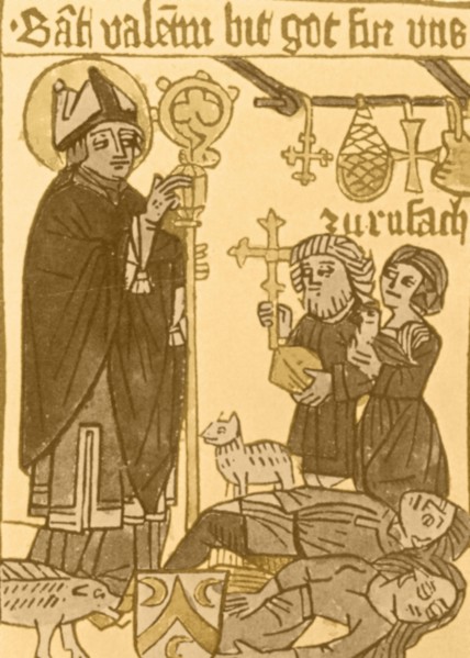The black death swept through Europe