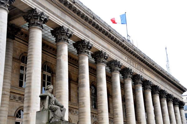Paris stock exchange, France