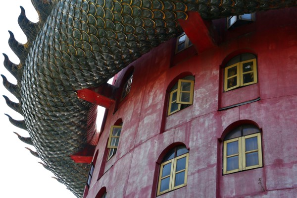 Wat Samphran, the Dragon Temple in Nakhon Pathom, Thailand