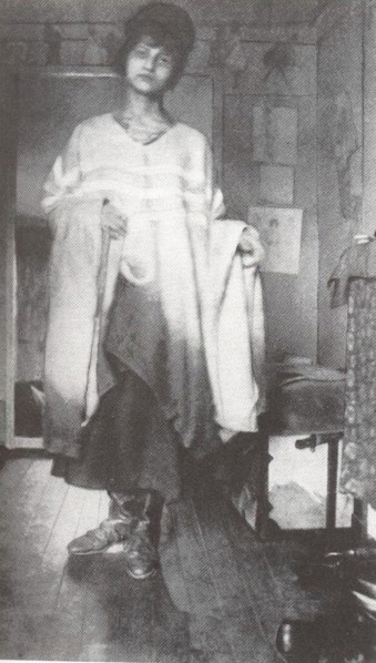 Jeanne Hébuterne, Haricot-Rouge in Les Montparnos.