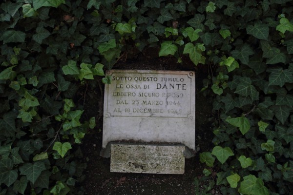 Ravenna, Italy - April 22, 2017: Dante's tomb
