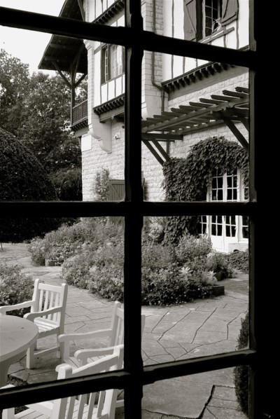 Villa Arnaga, the summer residence of french dramaturgist Edmond Rostand in Cambo-les-Bains
