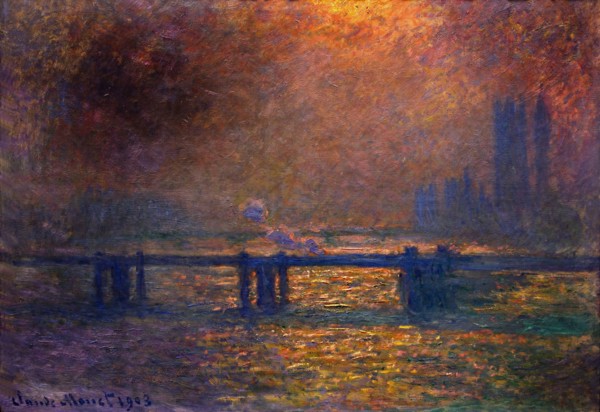 Monet, La Tamise à Charing-Cross