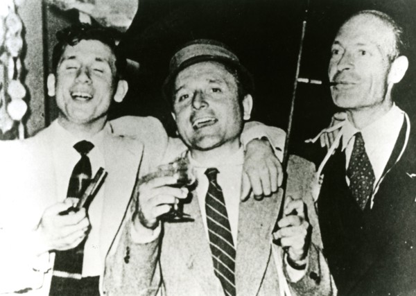 KLAUS BARBIE former Nazi SS officer in wartime France with friends in Cochabamba about 1970