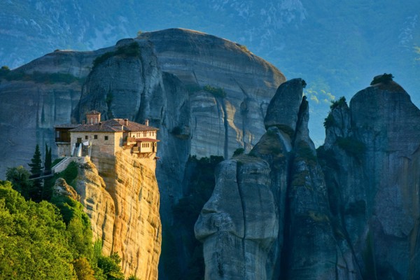 Monastery at Meteora, Greece