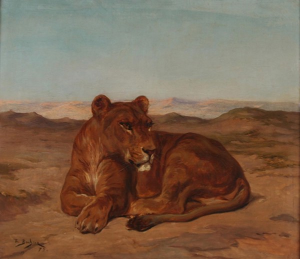 Lioness by Rosa Bonheur 1879