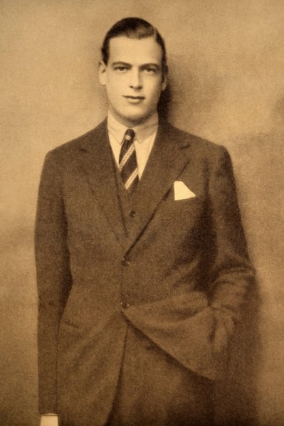 The Prince George, Duke of Kent KG KT GCMG GCVO 1902 – 25 August 1942. member of the British Royal Family, the fourth son and fifth child of King George V and Queen Mary, and younger brother of Kings ...