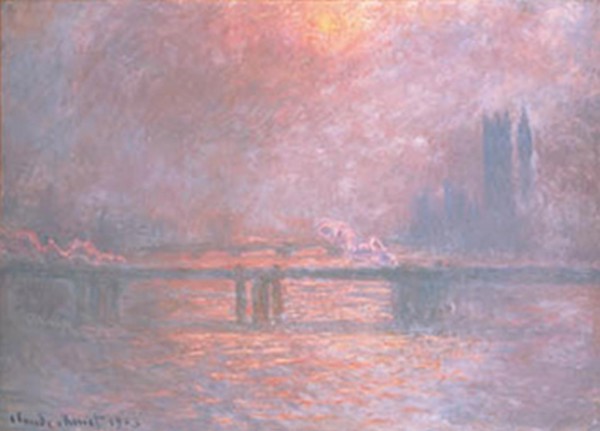 Monet, La Tamise à Charing-Cross