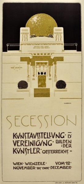 Poster for the second exhibition of the Vienna Secession 1898 Josheph Maria Olbrich 1867-1908 Austrian Austria