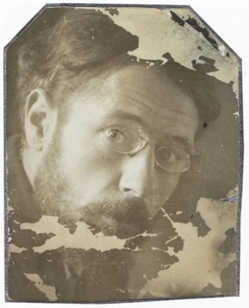 Tête de Bonnard (Portrait photograph of Pierre Bonnard), c.1899, Musée d'Orsay