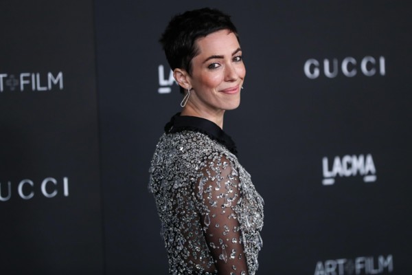 LOS ANGELES, CALIFORNIA, USA - NOVEMBER 06: Actress Rebecca Hall wearing a Miu Miu dress arrives at the 10th Annual LACMA Art + Film Gala 2021 held at the Los Angeles County Museum of Art on November ...