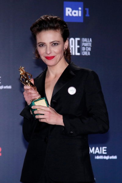 Rome, Italy. 21st March, 2018. Jasmine TrincaRoma 21/03/2018. Premi David di Donatello 2018Rome March 21st 2018. David di Donatello Award Ceremony 2018.Foto Samantha Zucchi Insidefoto Credit: insid...