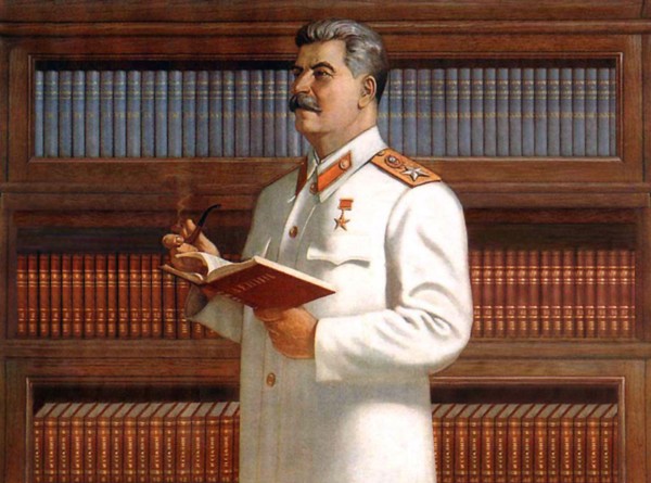 Soviet Union, Joseph Stalin (18 December 1878 – 5 March 1953), first General Secretary of the Communist Party of the Soviet Union's Central Committee (r. 1922-1953). Portrait, c. 1943. 

Joseph Vissar...