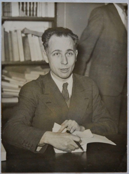 Louis Aragon 9 décembre 1936 - Henri Manuel photo.
