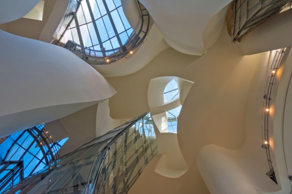 Inside Guggenheim Museum Bilbao, Biscay Province, Basque County Autonomous Community, Spain