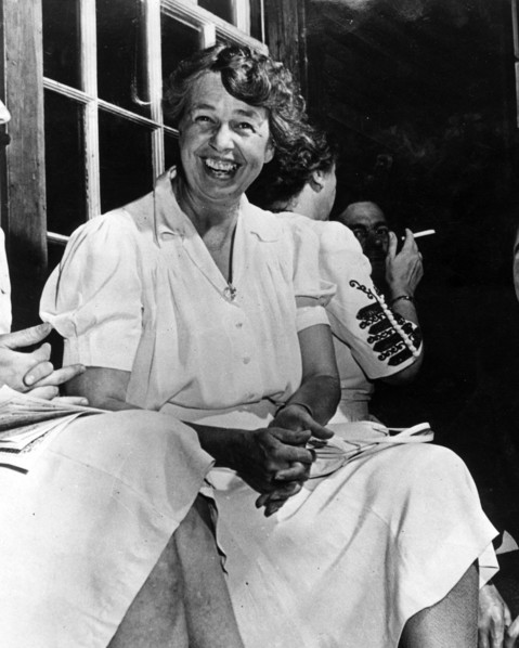 ELEANOR ROOSEVELT  (1884-1962) wife of US President Franklin D Roosevelt