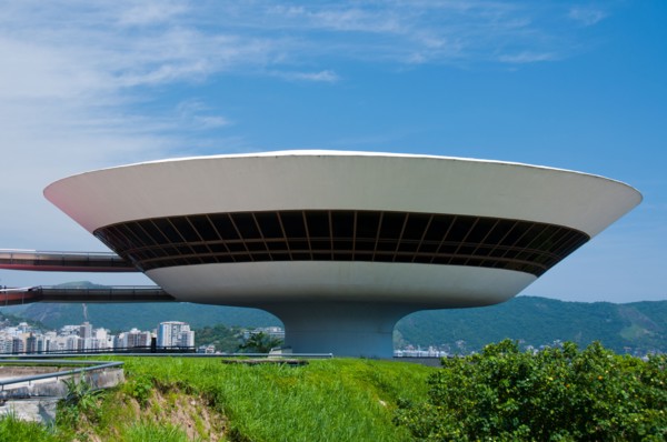 Niteroi Contemporary Art Museum, Rio de Janeiro, Brazil