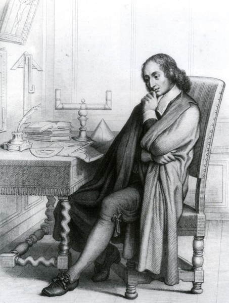 BLAISE PASCAL (1623-1662) French mathematician and philosopher
