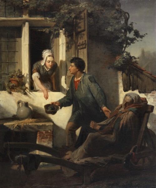 Alma-Tadema Lawrence - the Blind Beggar