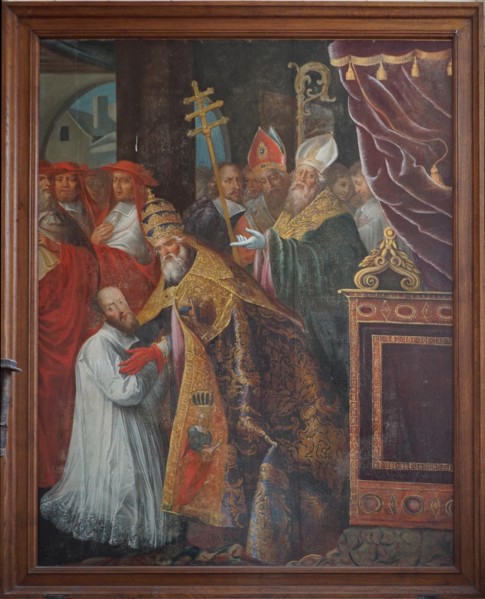 538 Saint-François-de-Sales devant le pape Clément VIII 03227