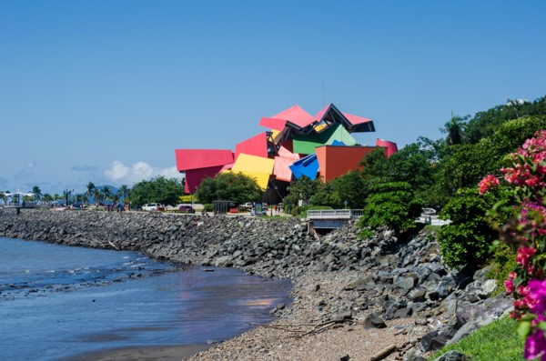The Museum of Biodiversity designed by the famous architect Gehry