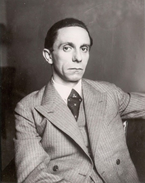 Joseph Goebbels, Heinrich Hoffmann Photographs 1933 Adolf Hitler's official photographer, and a Nazi politician and publisher, who was a member of Hitler's intimate circle.  Joseph Goebbels