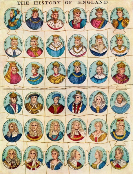 After a reproduction of possibly the first jigsaw puzzle. From The Sketch Magazine Coronation Number published 1937.