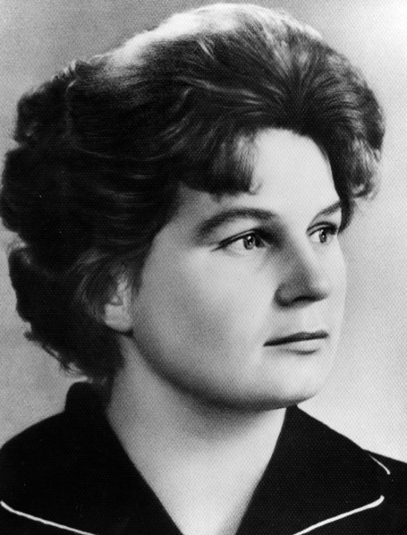 Photograph of Valentina Tereshkova (1937-) the first woman to have flown to space. Dated 20th Century