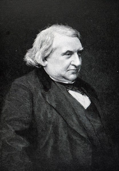 Portrait of Ernest Renan (1823-1892) a French expert of Semitic languages and civilizations, philosopher, historian, and writer. Dated 19th century