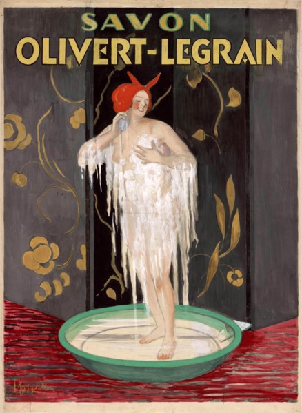 Affiche Savon Olivert Legrain Cappiello