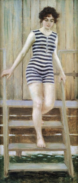 Fischer  Paul Gustave - Woman in Bathing Suit (Sketch)