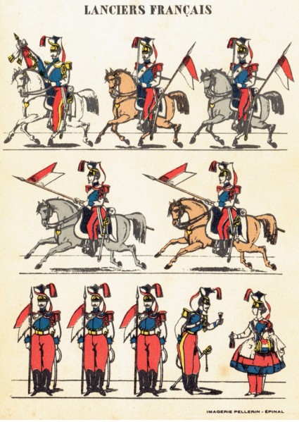 lanciers de la Garde sous le Second Empire