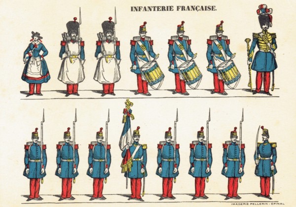 infanterie de ligne sous le Second Empire