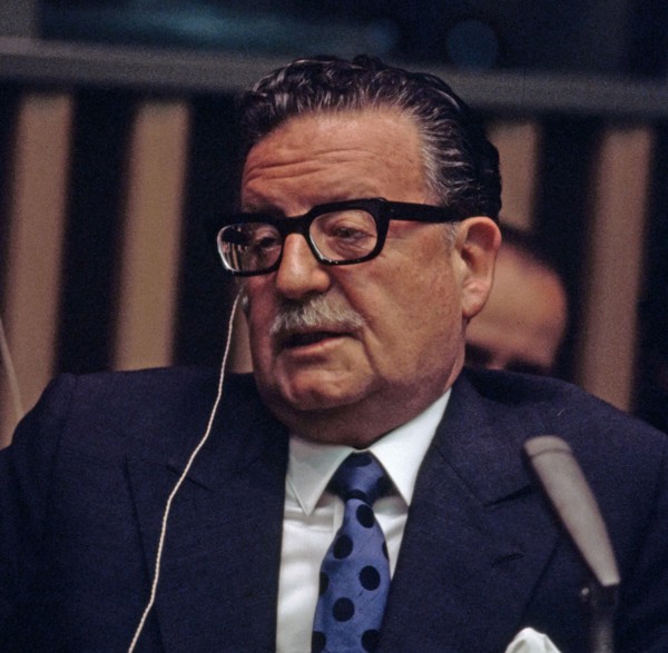 Salvador Allende Gossens (1908 - 1973) Chilean physician and socialist politician, President of Chile from 3 November 1970 until his suicide on 11 September 1973. He was the first Marxist to be electe...