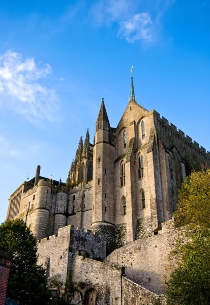 Abbey of Mont Saint-Michel, Normandy, France