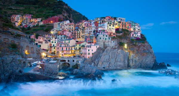 Manarola fisherman village in Cinque Terre, Italy