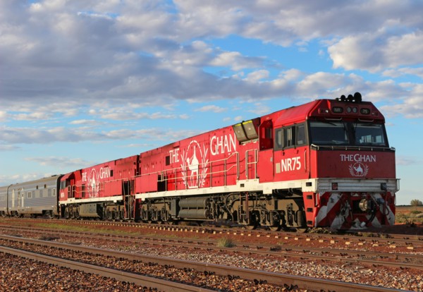 the ghan train, australia,