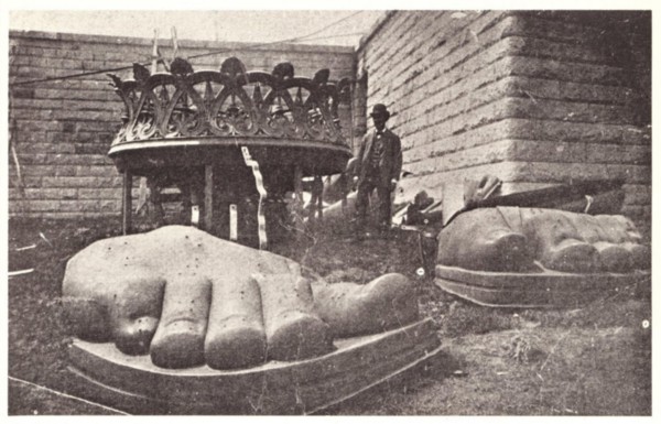 Construction of Statue of Liberty 11